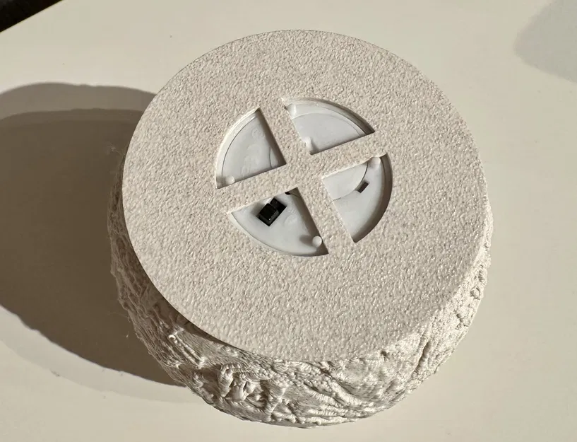 Quả cầu lithophane Snow Delight đặt tea light – Mùa đông & Giáng Sinh - Image 5