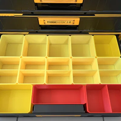 Hộp Đựng Đồ Nghề Dewalt TOUGHSYSTEM 2.0 Ngăn Kéo DWST08330-1