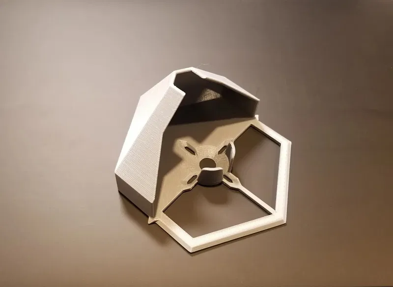 #0052 Bộ hứng bụi khoan tường kèm miệng rót [Đã thêm bản nông hơn] - Image 1