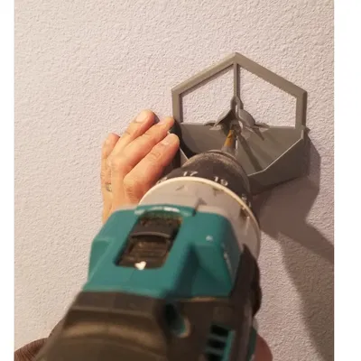 #0052 Bộ hứng bụi khoan tường kèm miệng rót [Đã thêm bản nông hơn]