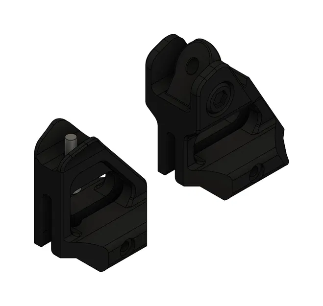 Bộ thước ngắm cố định (Fixed Iron Sights) cho 'Adirondack' Blaster - Image 1