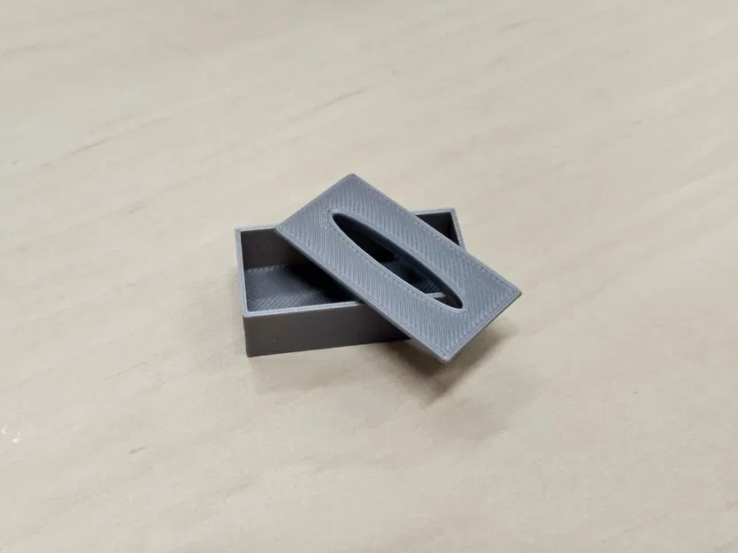 Hộp Khăn Giấy Mini & Giá Đỡ Thẻ Nhớ SD 3D - Image 2