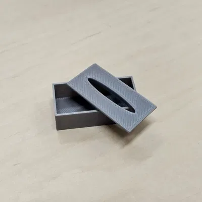 Hộp Khăn Giấy Mini & Giá Đỡ Thẻ Nhớ SD 3D