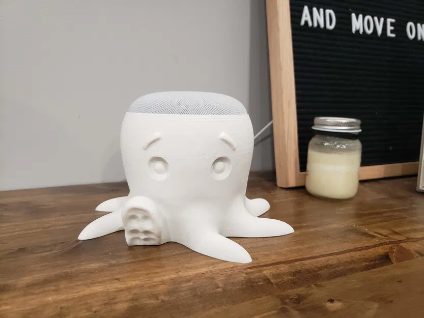 Giá đỡ Google Home/Nest Mini hình bạch tuộc dễ thương - Image 2