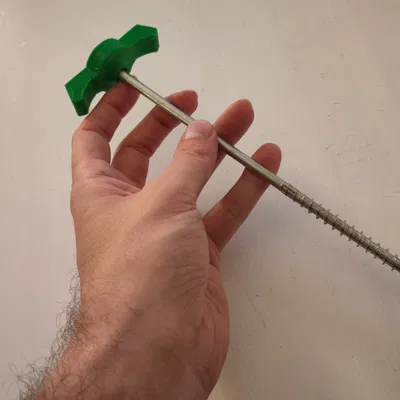 Tent Screw PEG / Schraub Hering (cọc lều vặn vít)