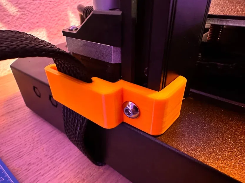 CREALITY ENDER-3 S1 PRO - CABLE HOLDER Z-AXIS - Image 1