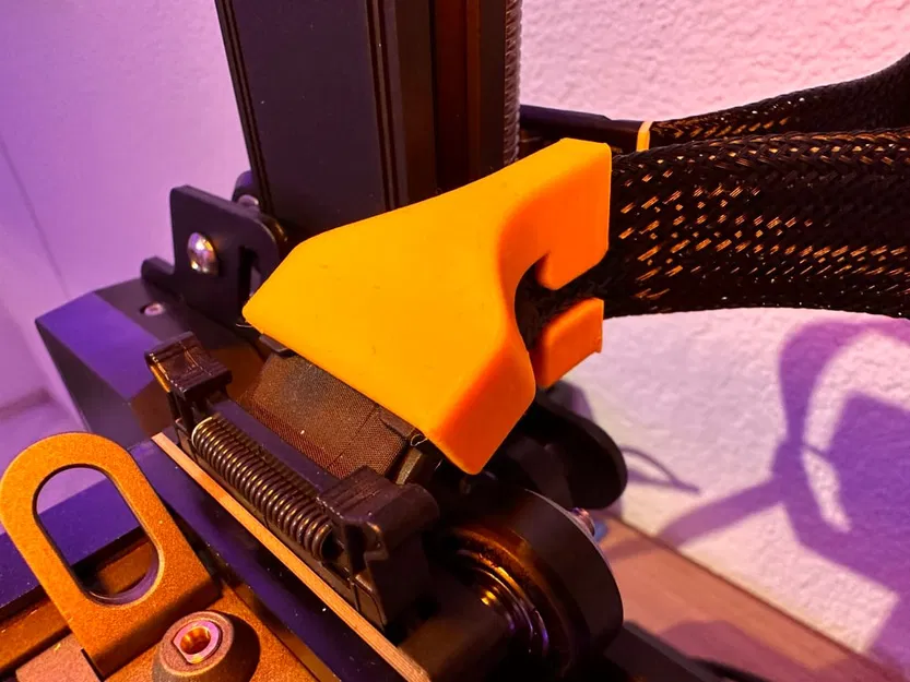 CREALITY ENDER-3 S1 PRO - CABLE HOLDER EXTRUDER - Image 1