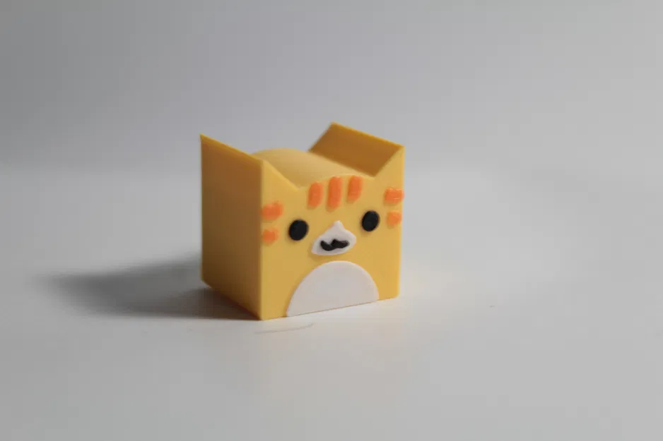 Biểu tượng mèo Geometry Dash (Geometry Dash Cat Icon) bản mini 3D - Image 3