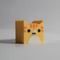 Biểu tượng mèo Geometry Dash (Geometry Dash Cat Icon) bản mini 3D - Thumbnail 6