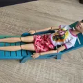 Ghế nằm hồ bơi Barbie tỉ lệ 1/6 (Poolchair Barbie 1/6 Scale) - Thumbnail 1