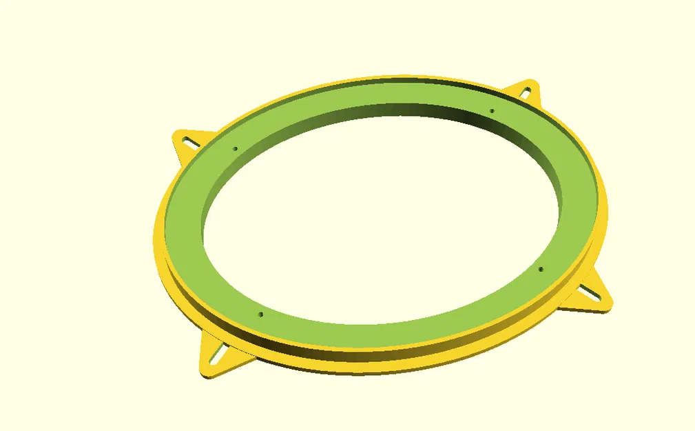 Spacer loa 6x9 dạng parametric (Parametric 6x9 Speaker Spacer) - Image 1