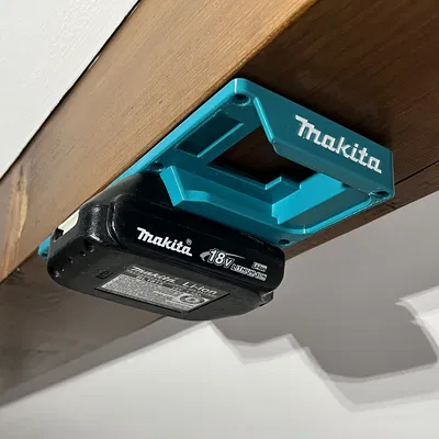 Ngàm treo tường đôi pin Makita (Duo Makita battery wall mount)