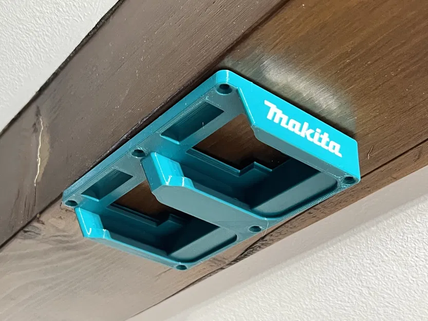 Ngàm treo tường đôi pin Makita (Duo Makita battery wall mount) - Image 4