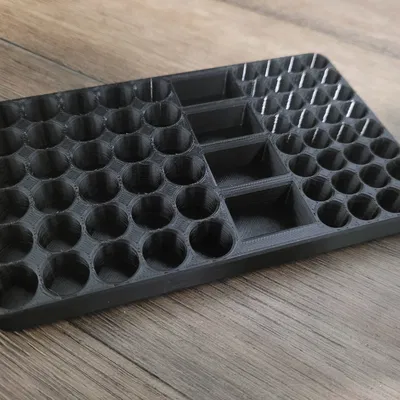 Khay Sắp Xếp Pin Đa Năng AA, AAA, 9V