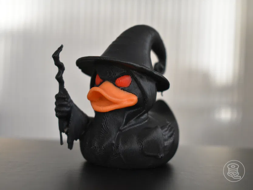 Vịt Pháp Sư 3D - Mô Hình Độc Đáo Cho Dân Sáng Tạo - Image 1