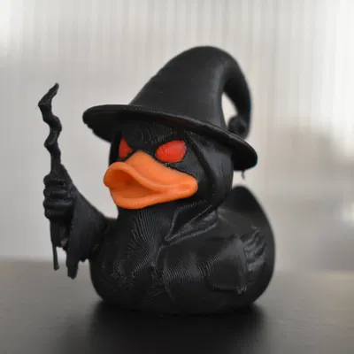 Vịt Pháp Sư 3D - Mô Hình Độc Đáo Cho Dân Sáng Tạo
