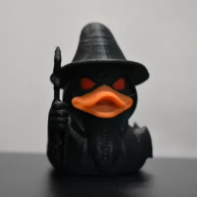 Vịt Pháp Sư 3D - Mô Hình Độc Đáo Cho Dân Sáng Tạo