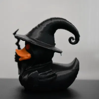 Vịt Pháp Sư 3D - Mô Hình Độc Đáo Cho Dân Sáng Tạo