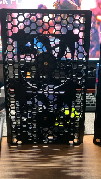 Mặt trước NR200p gắn 2 quạt 120mm (Dual 120mm Fan Front Panel) - Image 2