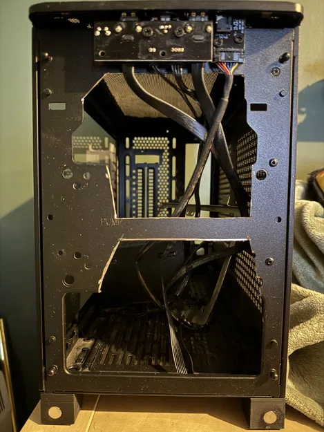 Mặt trước NR200p gắn 2 quạt 120mm (Dual 120mm Fan Front Panel) - Image 3