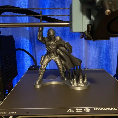 Tượng Mandalorian | Không cần Supports