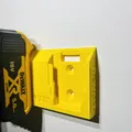 Ngàm treo tường đôi pin DeWalt 18V (Duo DeWalt 18V battery wall mount holder) - Thumbnail 1