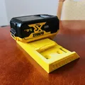 Ngàm treo tường đôi pin DeWalt 18V (Duo DeWalt 18V battery wall mount holder) - Thumbnail 5
