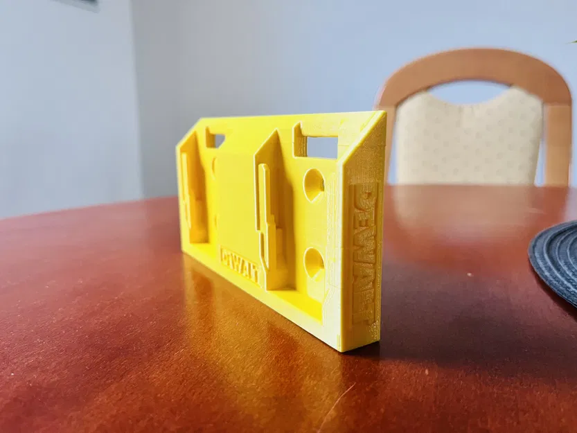 Ngàm treo tường đôi pin DeWalt 18V (Duo DeWalt 18V battery wall mount holder) - Image 6