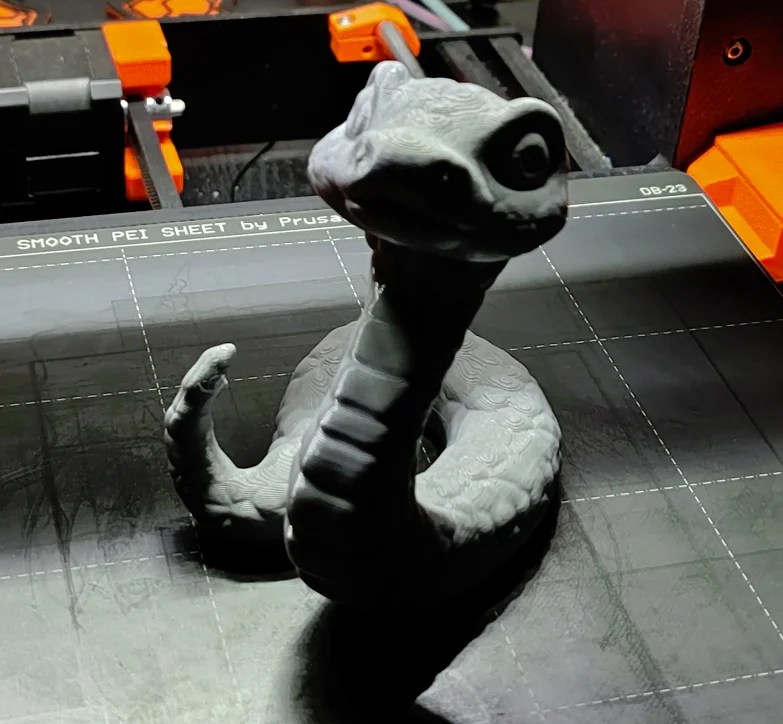 Rắn + móc khóa rắn (Snake + snake keychain)