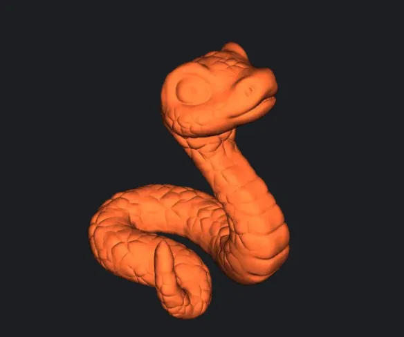 Rắn + móc khóa rắn (Snake + snake keychain) - Image 3