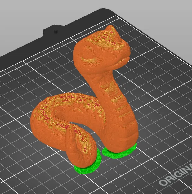 Rắn + móc khóa rắn (Snake + snake keychain) - Image 4