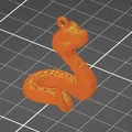 Rắn + móc khóa rắn (Snake + snake keychain) - Thumbnail 5