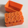 Bộ Khuôn Số (0–9) Kèm Hộp Đựng - Thumbnail 2