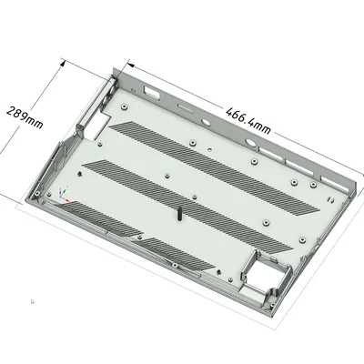 Vỏ máy ATARI ST Shell (Top & Bottom)