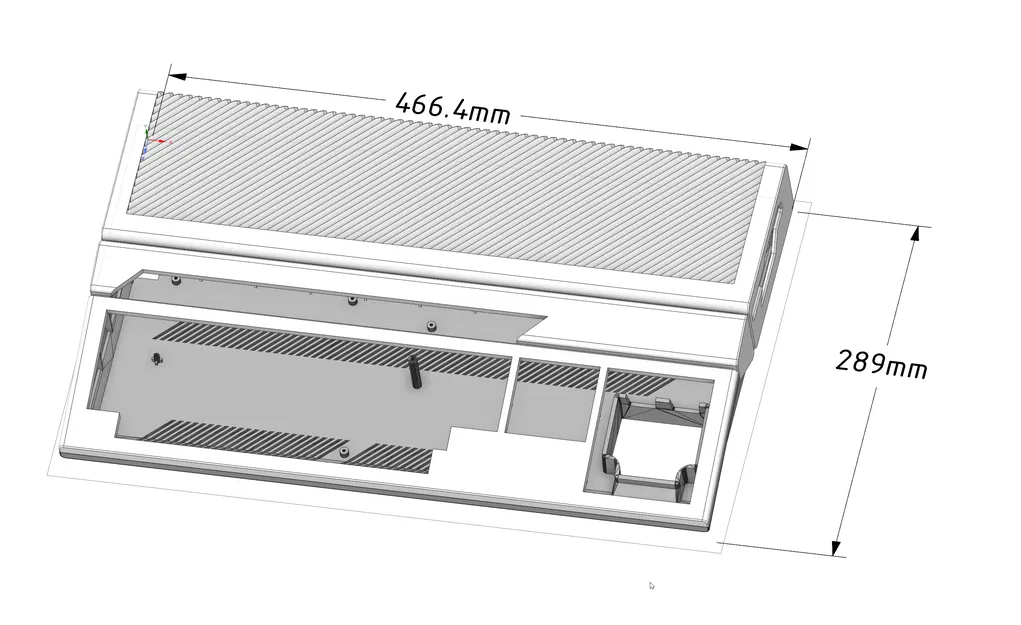 Vỏ máy ATARI ST Shell (Top & Bottom) - Image 3