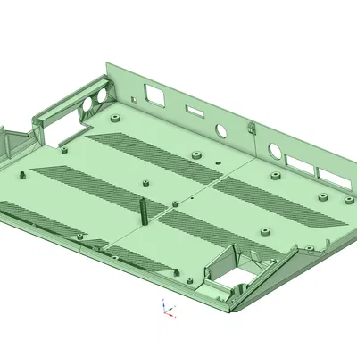 Vỏ máy ATARI ST Shell (Top & Bottom)