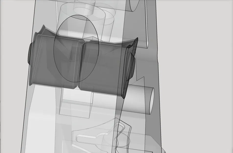 [unofficial] LowRider v4 CNC: nắp lưng gantry có bản lề + tie-downs + mount Jackpot - Image 4
