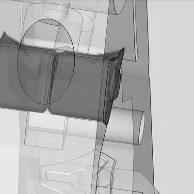 [unofficial] LowRider v4 CNC: nắp lưng gantry có bản lề + tie-downs + mount Jackpot