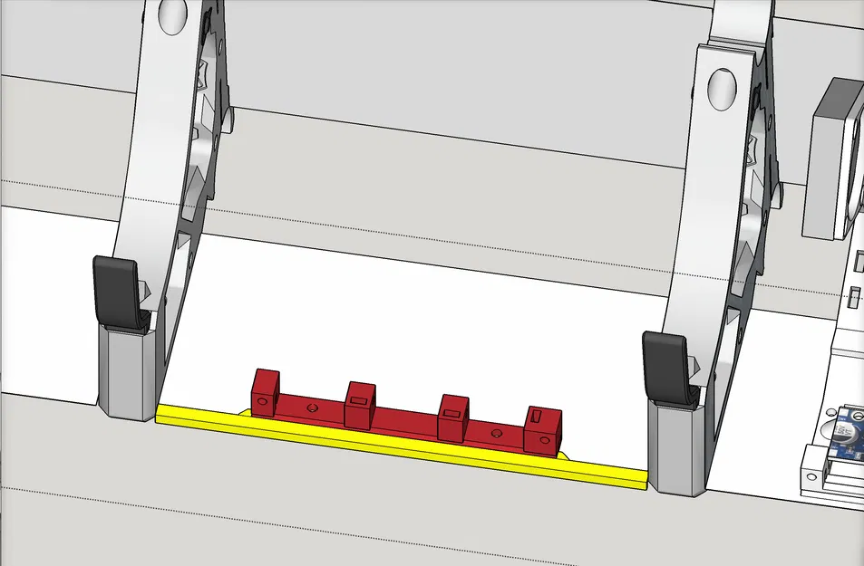 [unofficial] LowRider v4 CNC: nắp lưng gantry có bản lề + tie-downs + mount Jackpot - Image 6