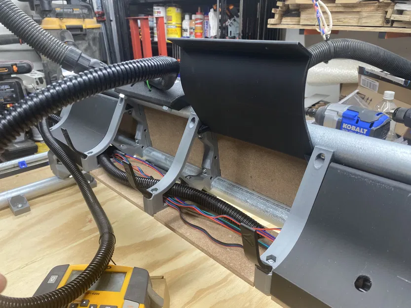 [unofficial] LowRider v4 CNC: nắp lưng gantry có bản lề + tie-downs + mount Jackpot - Image 22