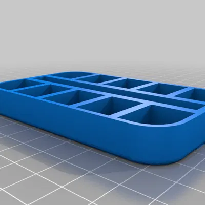 Khay màu nước 10 ô cho hộp Altoids, có ô để cọ