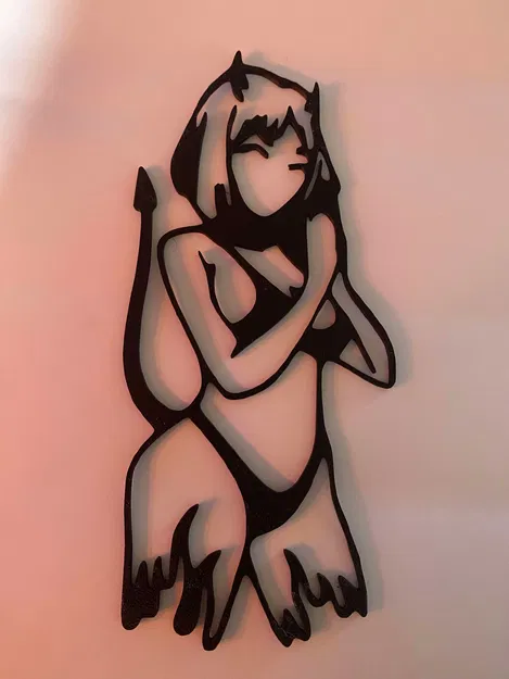 Mô Hình 3D Ác Quỷ Anime Quyến Rũ - Image 1