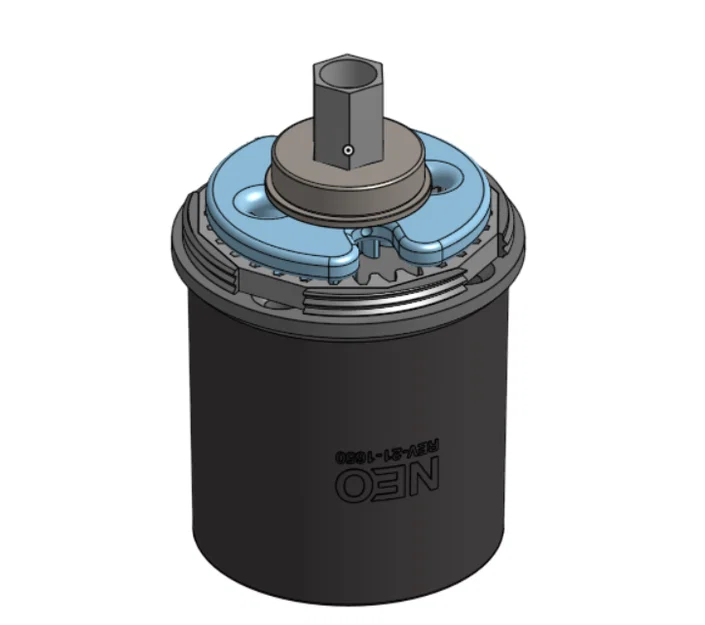 Hộp số hành tinh giảm tốc 4:1 (FRC) cho motor NEO - Image 5