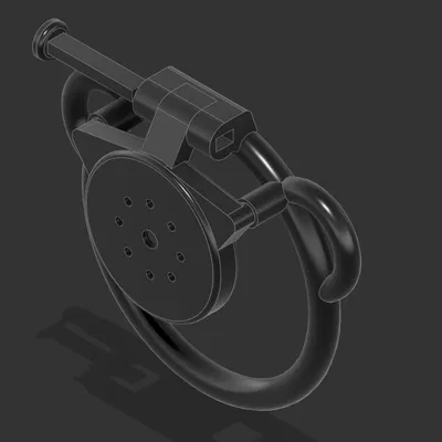 Lồng Ám Muội Siêu Mỏng "Flat Chastity Cage"