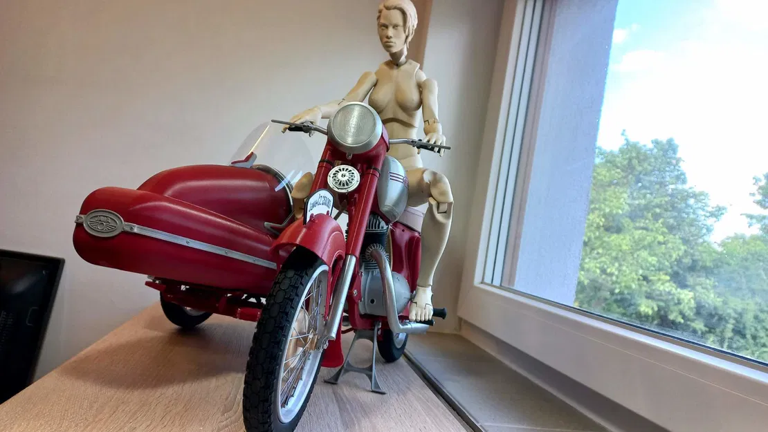 Sidecar Velorex 560 - Phần số 6 (cuối) - đèn, plexi & chi tiết nhỏ - Image 1