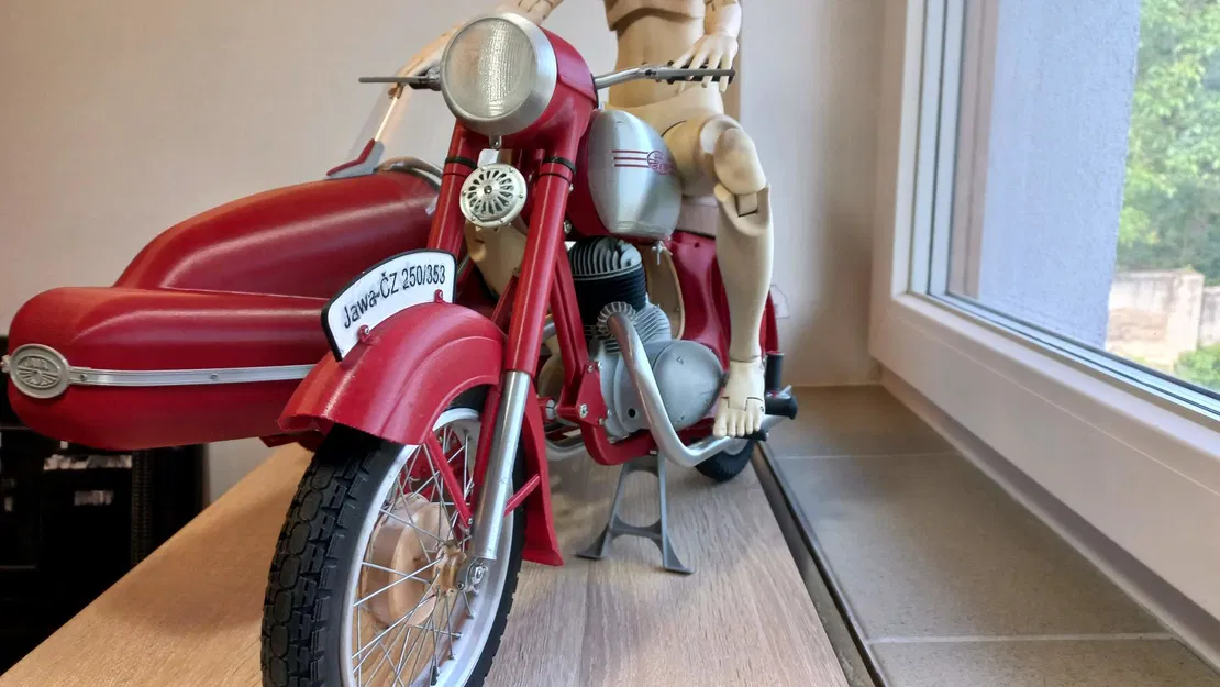 Sidecar Velorex 560 - Phần số 6 (cuối) - đèn, plexi & chi tiết nhỏ - Image 2