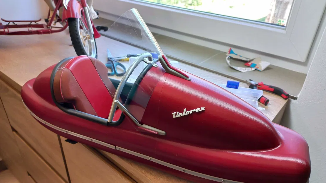 Sidecar Velorex 560 - Phần số 6 (cuối) - đèn, plexi & chi tiết nhỏ - Image 3