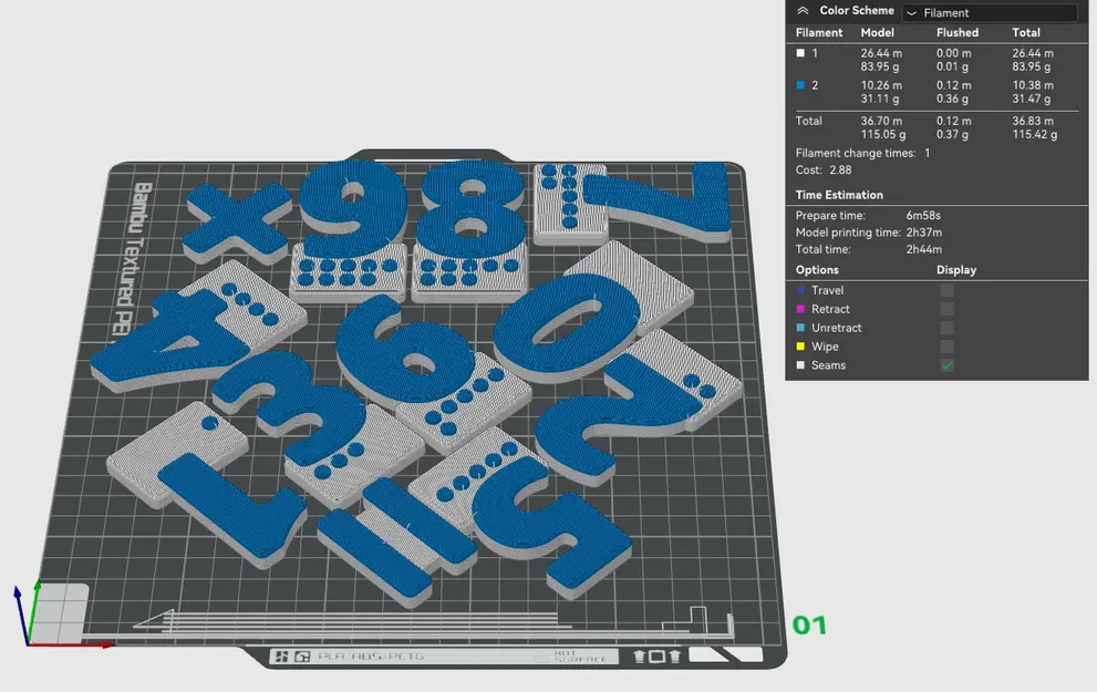 Đồ chơi giáo dục tập đếm số (Counting Numbers) - Image 7