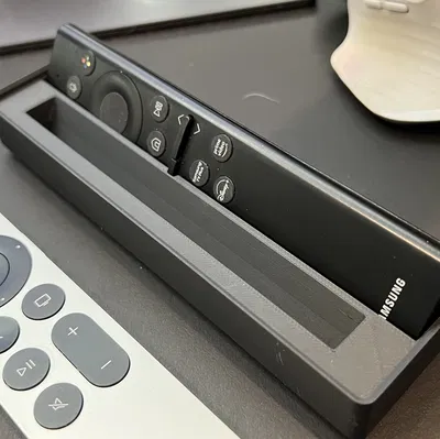 Khay để remote AppleTV & Samsung TV (Gridfinity 4x1)