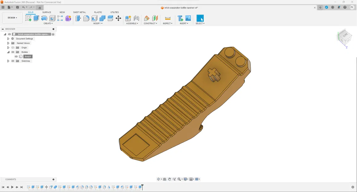 Đồ tách gạch LEGO kiêm mở nắp chai (LEGO Brick Separator/Bottle Opener) - Image 6